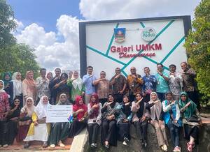 Sinergi dengan Dinas Koperindag Dharmasraya, PLN UID Sumbar Dorong Pengembangan UMKM