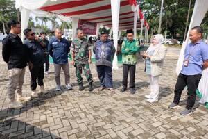 KPU Solok Selatan Gelar Simulasi Pemungutan Suara