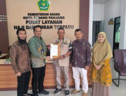 MoU “Baralek Asik”, Sinergi Kemenag Kota Padang Panjang dan PLN UP3 Bukittinggi