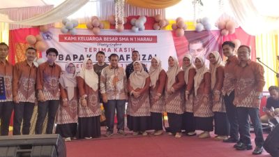 Drs. Afrizal Purnatugas, Perpisahan Kepsek SMAN 1 Harau Penuh Haru