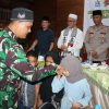 Kodim 0306/50 Kota Bersama Pertap Payakumbuh Gelar Buka Puasa Bersama dan Santuni Anak Yatim Piatu 