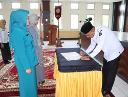 Jabatan Ketua TP-PKK Limapuluh Kota Disertijabkan