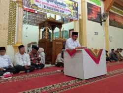 Ketua DPRD Solok Selatan Martius Sambangi Masjid Nurul Ulum