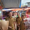 Wabup Rahmat Hidayat dan BBPOM Tinjau Keamanan Pangan Pasar Sungai Geringging