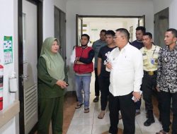 Cek Kondisi Pelayanan dan Fasilitas Kesehatan, Hendri Arnis dan Allex Saputra Sidak ke RUSD