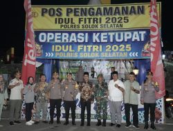 Bupati Solok Selatan dan Forkopimda Pantau Pos Pelayanan Mudik Lebaran 2025