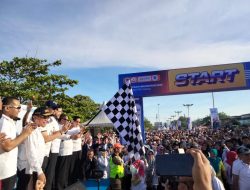 Padang Gegap Gempita! Ribuan Warga Meriahkan BOM Run 2025, 5 Paket Umroh Jadi Rebutan