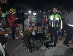 Tabrak Minibus, Pengendara Motor Meninggal