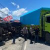 Kecelakaan, Truk Pengangkut Batu Bara Timpa Rumah Warga