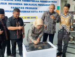 Dirjen IKMA Kementrian Perindustrian Resmikan Fasilitas Produksi PT. Gadih Minang Anugerah