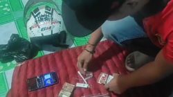 Barang bukti yang berhasil diamankan polisi.