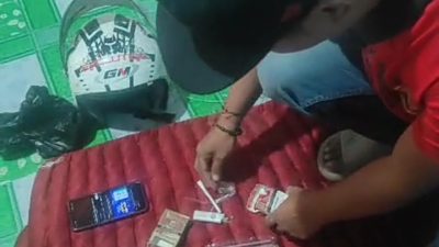 Barang bukti yang berhasil diamankan polisi.