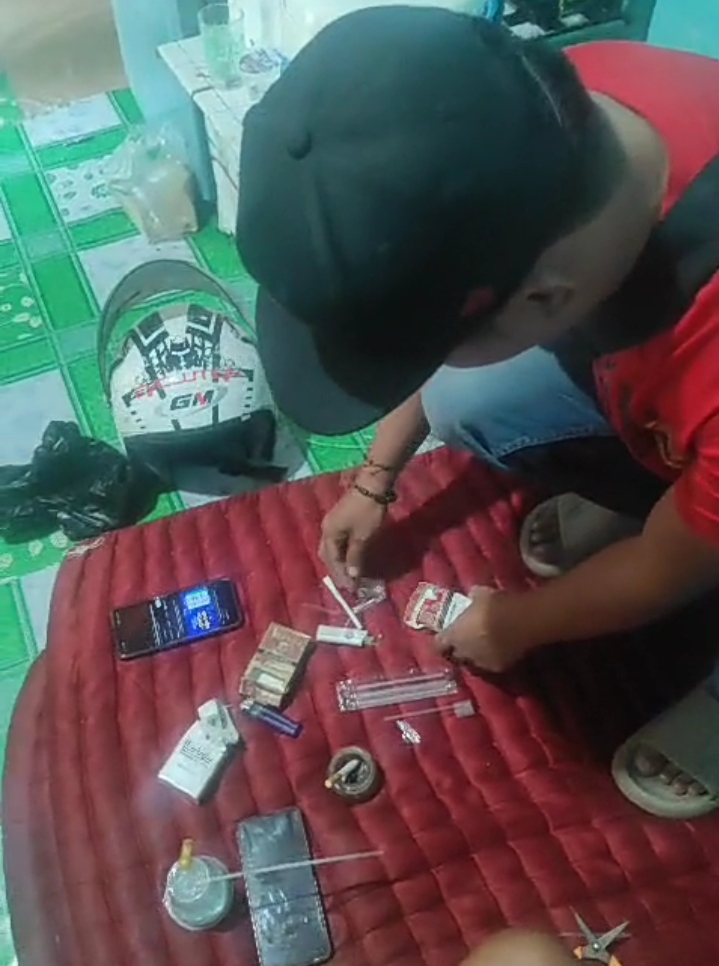 Barang bukti yang berhasil diamankan polisi.