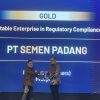 Konsisten Patuhi Regulasi, PT Semen Padang Raih Penghargaan Gold IRCA 2025