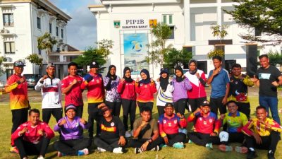 Tim Gateball Sumbar Bidik Dua Emas di Kejurnas, Seleksi Ketat Jadi Kunci Sukses