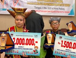 Dinas Perpustakaan dan Kearsipan Nobatkan Diana Earlene Ghazwani, Sebagai Duta Baca Kota Padang 2025
