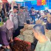 Cegah Gangguan Kamtibmas, Kapolsek KPGD Blusukan ke Pasar Tradisional