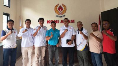 KONI Kabupaten Tapanuli Selatan Studi Banding ke KONI Kabupaten Agam
