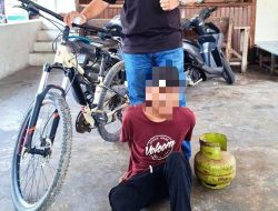 Beraksi 9 Kali, Pelaku Pencurian Berakhir di Tangan Tim 2 Klewang Usai Mencuri Sepeda