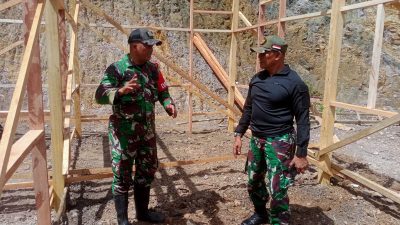 Satgas TMMD Kodim 0306 Bangun RTLH Milik Sukriandi