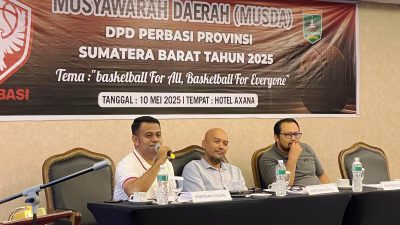 Musprov Perbasi Sumbar: Fefrizal Terpilih Secara Aklamasi
