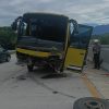 Bus Pariwisata Hilang Kendali di Tol Padang-Sicincin, Penumpang Selamat, Tapi  2 Luka Ringan