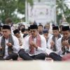 Salat Id di Solok Selatan, Bupati dan Wabup Berbaur Bersama Masyarakat