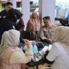 Meriahkan HUT Bhayangkara ke 79, Polres Solok Selatan Gelar Pemeriksaan Kesehatan Gratis