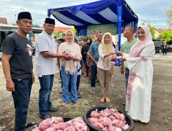 Berkah Idul Adha 1446 H, Polsek Koto Tangah Kembali Salurkan Daging Qurban ke Warga