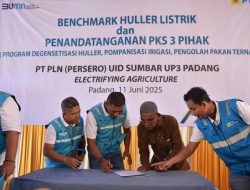 PLN UP3 Padang Dorong Transisi Energi Bersih di Sektor Pertanian