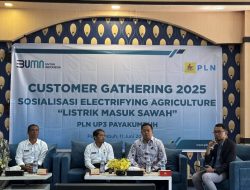 Peringati Hari Lingkungan Hidup, PLN UP3 Payakumbuh Dorong Listrik Masuk Sawah bagi Petani
