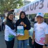 PLN UP3 Padang Meriahkan Pemecahan Rekor MURI 1.000 Kg Rendang Bersama 1.000 Bhayangkari di CFD Kota Padang