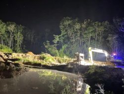 Ditreskrimsus Polda Sumbar Gerebek PETI di Aliran Sungai, Tangkap 8 Pelaku