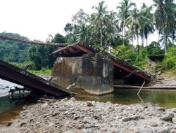Kerusakan Jembatan Sungai Sadah Butuh Perbaikan 