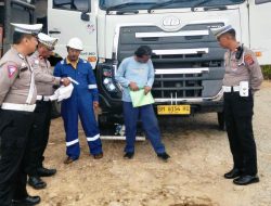 Jajaran Satlantas Polres Solok Selatan Sosialisasikan Zero ODOL
