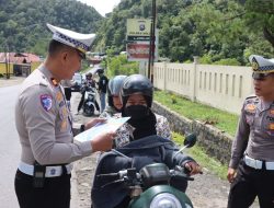 Operasi Patuh Berakhir, Polres Solok Tilang 108 Pelanggar Lalulintas