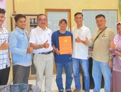 Tandatangani Akta Notaris, KMP Nagari Lingkuang Aua Timur Terbentuk
