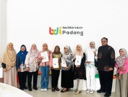Amankan Produk UMKM, BDI Padang-Renchmark Serahkan Sertifikat HAKI dan DJKI