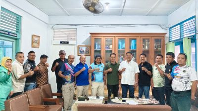 Maju Sebagai Ketua KONI Sumbar, Tommy Irawan Sandra ‘Sowan’ ke PWI Sumatera Barat