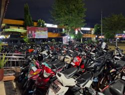 Aksi Balap Liar di Jalan Khatib Sulaiman Padang Kocar Kacir, Ratusan Motor di Kandangkan
