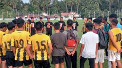 Skuad PSP saat berhadapan dengan Josal FC di Piala Soeratin