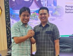 Silaturahmi Sore Dua Sahabat: Hamdanus dan Iqra Bicara Masa Depan Olahraga Sumbar