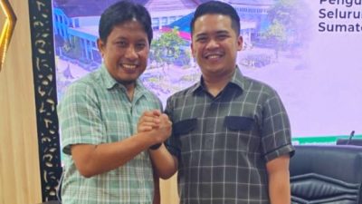 Silaturahmi Sore Dua Sahabat: Hamdanus dan Iqra Bicara Masa Depan Olahraga Sumbar