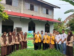 Optimalisasi Biopori PKM Biologi UNP di SMA DM Triguna