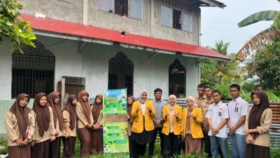 Optimalisasi Biopori PKM Biologi UNP di SMA DM Triguna