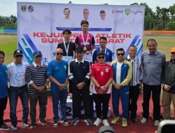 Kejurprov Atletik Sumbar 2025: 292 Atlet Bertarung di GOR Singo Harau