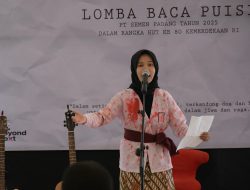 PT Semen Padang Rayakan HUT ke-80 RI dengan Lomba Baca Puisi