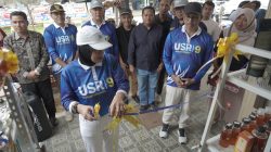 Peresmian Koperasi Mutiara Selatan yang dihadiri Bupati Solok Selatan H. Khairunas bersama Sekretaris Daerah Dr. H Syamsurizaldi, S.IP., SE., MM, Staf Ahli Bupati Dr. H. Novirman, SKM., MM, Asisten, Kepala Dinas Koperasi dan Perdagangan UKM Akmal Hamdi.