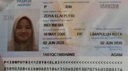 Paspor Zoya Elai Putri