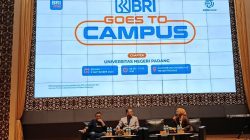 Kegiatan BRI I League Goes to Campus di Auditorium UNP, Selasa (09/09/2025)